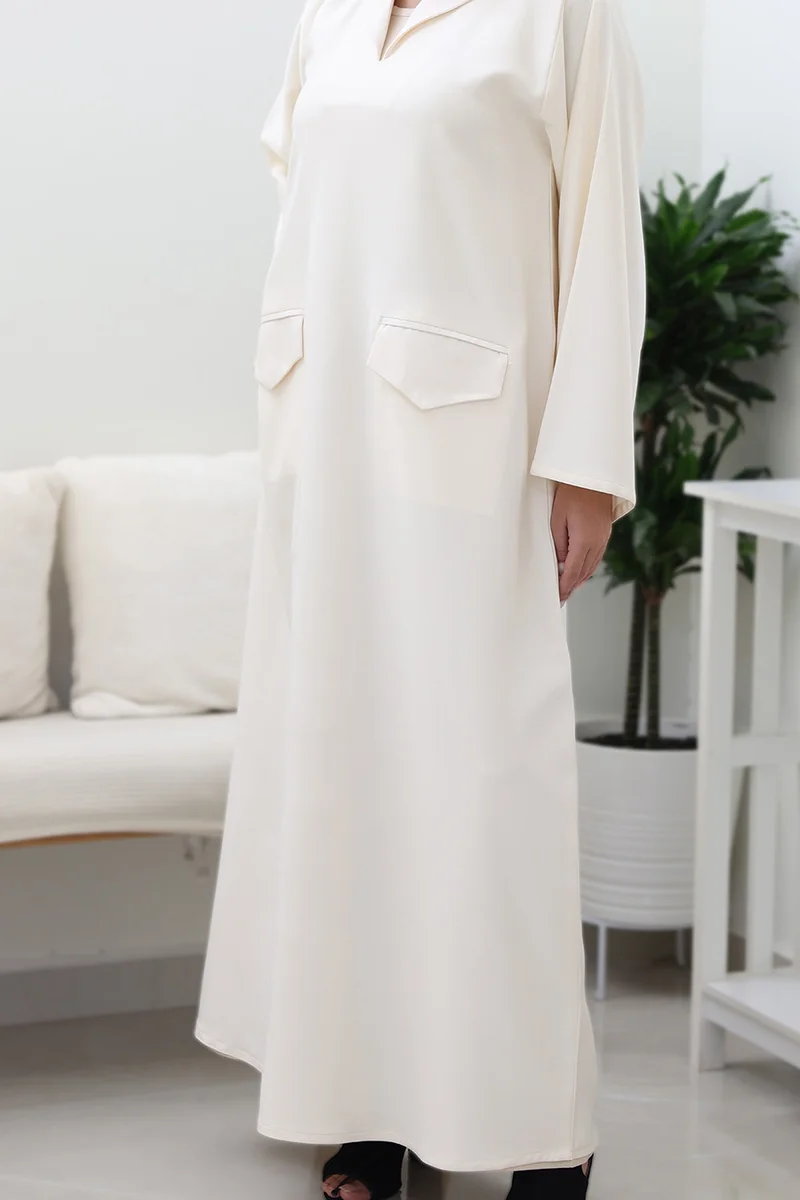 NUKHBAA Serene Flow Maxi Dress-754