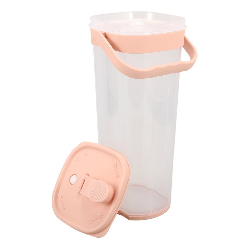 2 Liter Rose Water Pitcher With Lid Large Capacity Beverage Dispenser For Fridge - Image 2