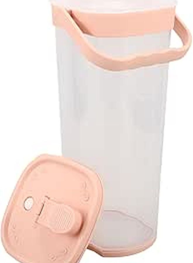 2 Liter Rose Water Pitcher With Lid Large Capacity Beverage Dispenser For Fridge - Image 1