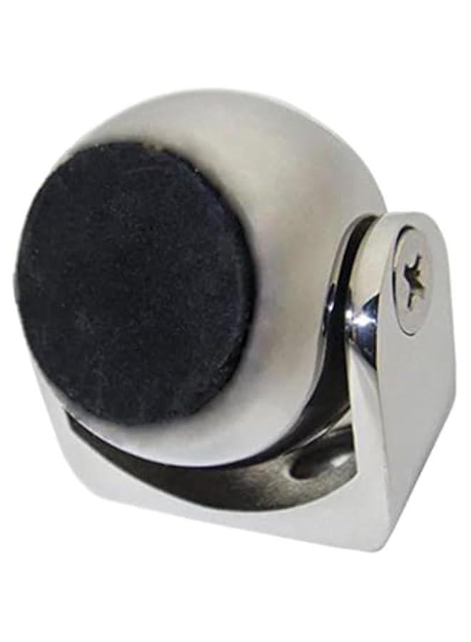 Marine 316 Stainless Steel 2 inch Magnetic Holder Door Stop Wall Mount Soft Catch Doorstop for Boats, RV, Hold Your Doors Open Softly - Image 2