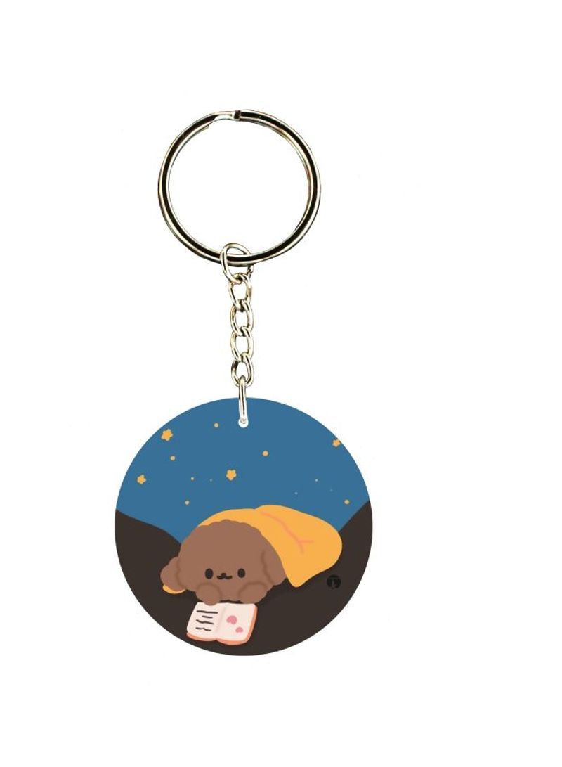 RKN Cartoon Printed Keychain