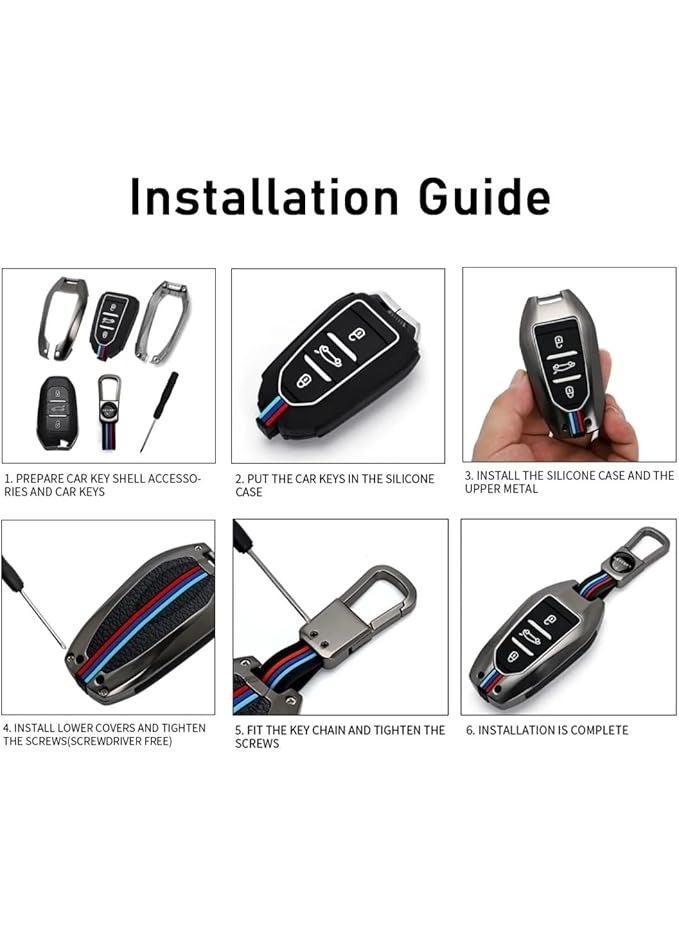 key cover compatible with 2-button remote key for Renault Logan, Quaid, and Duster - Image 3
