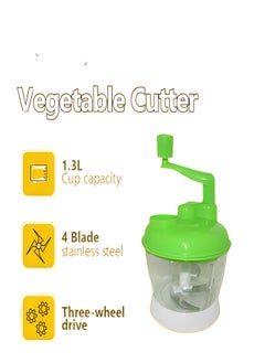 ZO7 Chopper, Vegetable Slicer, Meat Grinder, Food Processor, Manual Multifunctional Kitchen Round Chopper Mixer  - Image 4