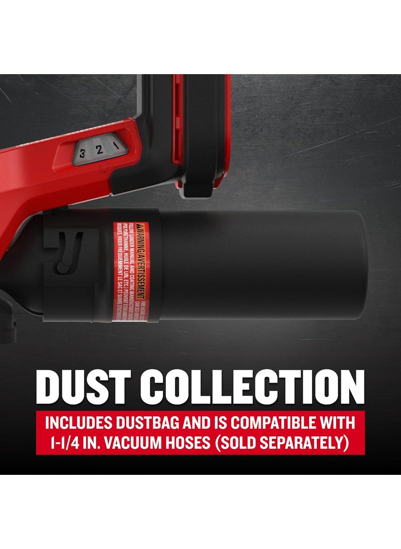 CRAFTSMAN CRAFTSMAN 20V MAX Cordless Detail Sander Tool Only CMCW221B Red  - Image 3