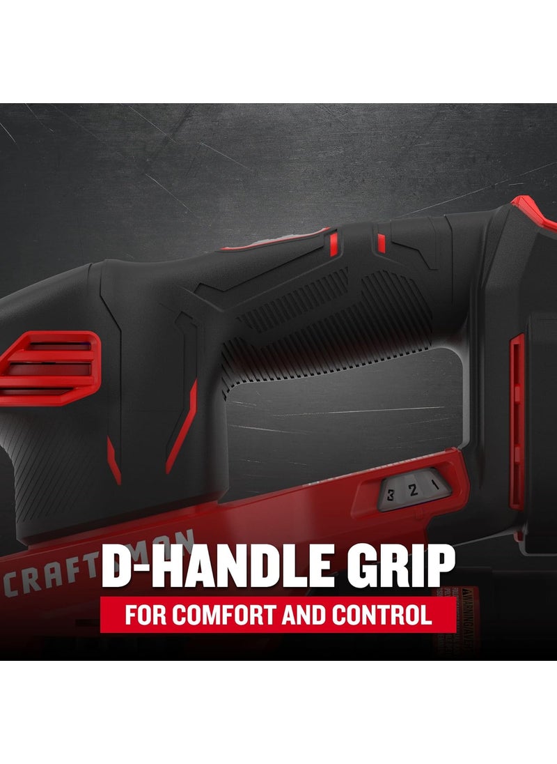 CRAFTSMAN CRAFTSMAN 20V MAX Cordless Detail Sander Tool Only CMCW221B Red  - Image 5