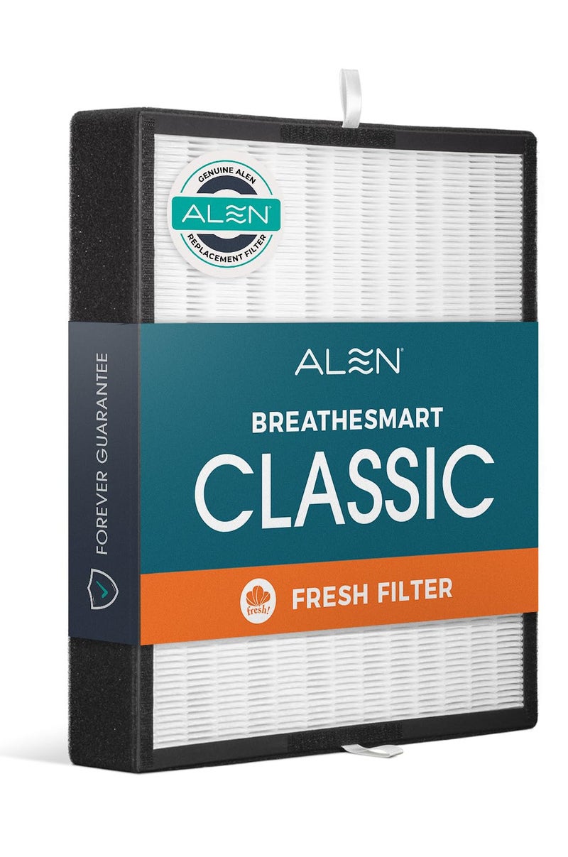 Alen Air Filter BF35Fresh Replacement HEPA Filter for BreatheSmart Classic Air Purifier  Captures Allergens Dust  Mold  Odors  Smoke 1 Filter