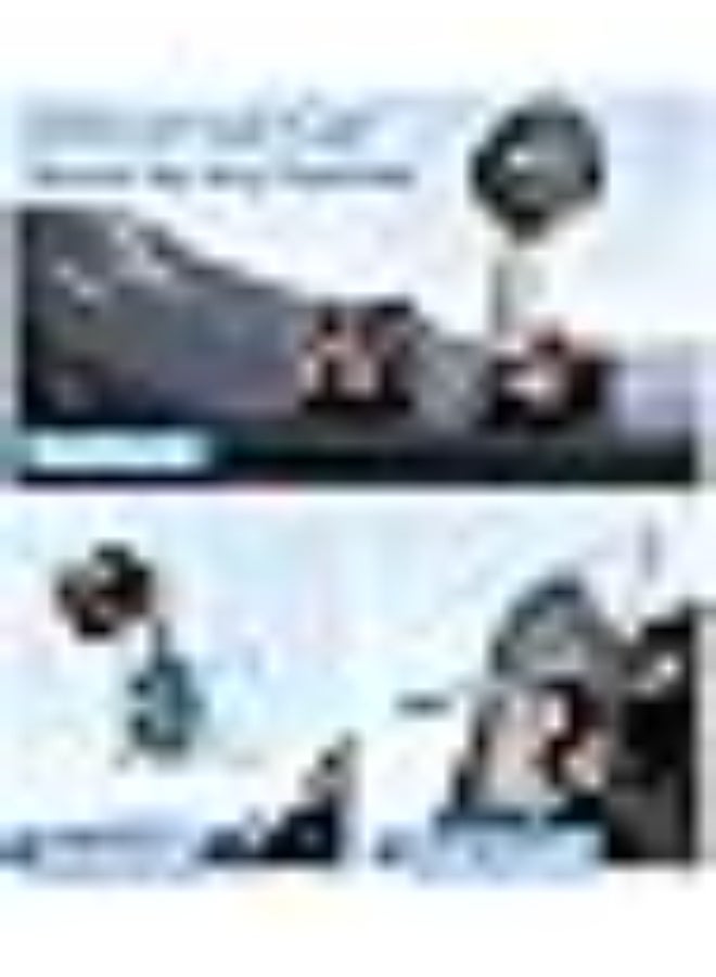 TONEOF Latest Magnetic Phone Holder, 360° Rotatable Car Phone Stand for MagSafe, Car Mount with Strong Vacuum Suction Cup&Retractable Arm,Mini Car Stand with Magnetic Ring for all Smartphone - Image 4