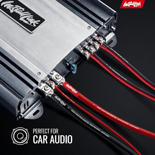 Install Link 12 AWG Gauge Speaker Wire Cable (100 Feet) Stereo, Car or Home Theater, CCA - Image 2