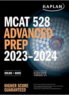 Mcat 528 Advanced Prep 20232024 Online + Book by Kaplan Test Prep Paperback