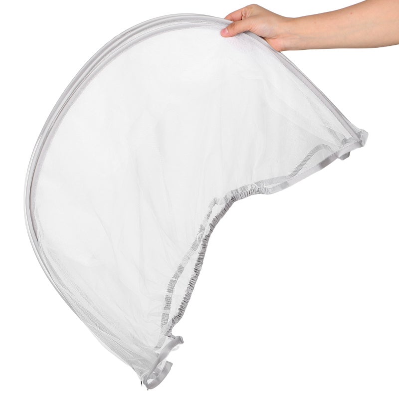 Baby Crib Tent with Zipper: Bassinet Canopy for Travel - Breathable Mesh Netting for Newborns Lightweight and Easy to Fold Keeps Cats Out - Image 3