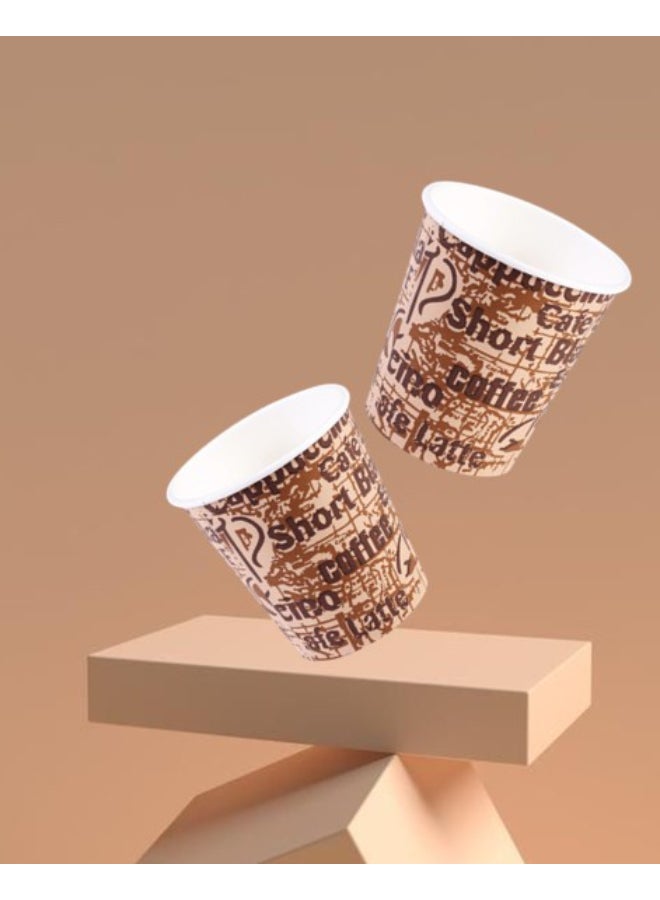 HOME CHOICE Disposable Paper Cups, 6 Oz, Pack of 4 (200 Cups – 50 x 4), 177 ml Capacity, Party Cups - Image 5