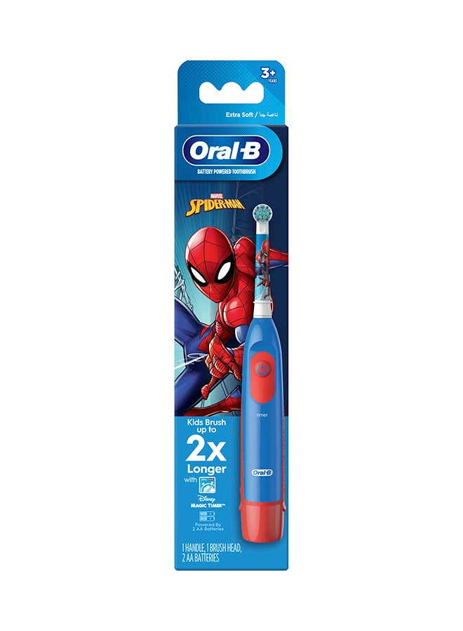 Oral-B Kids Rechargeable Electric Toothbrush, Marvel Spiderman, 3+ Years, 1 Count - Image 1