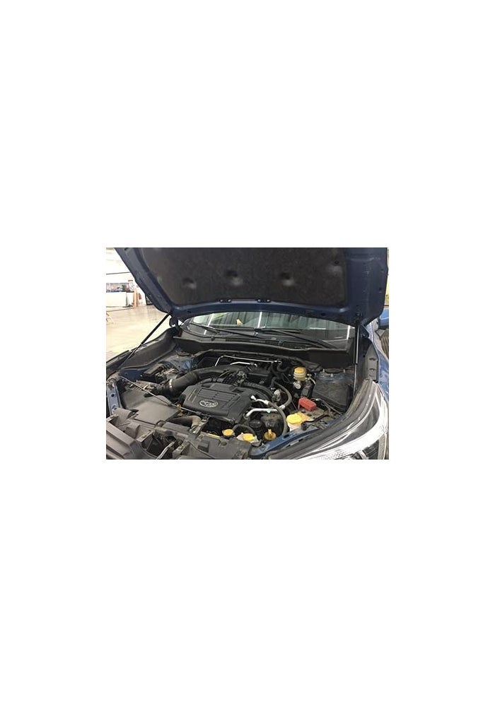 KUNSYOUKIM Lift Supports for SUBARU Forester SK 2019-2021 Front Bonnet Hood Gas Charged Shock Dampers (2 PCS) - Normal Black - Image 2