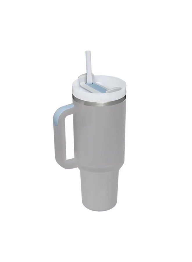 Stanley With 2 Generation 40oz Handle Cup Car Cup Ice Cup Large Capacity Thermos Cup Insulation Cold Logo