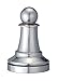 Hanayama Cast Puzzle Premium Series Chess Puzzle Pawn - Image 2