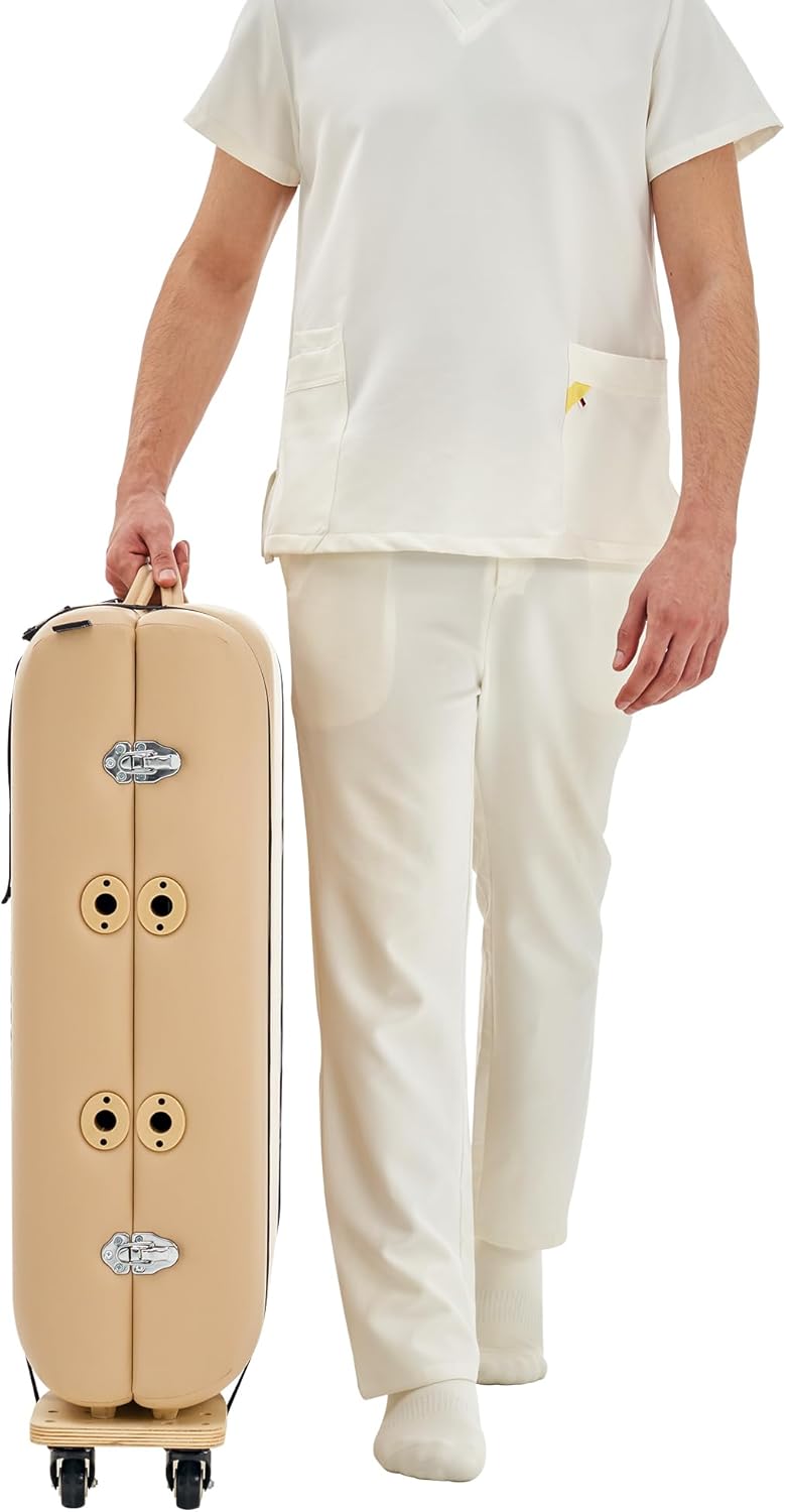 MASTER MASSAGE EQUIPMENT Master Massage Easygo Universal Table Cart, Beige - Image 2