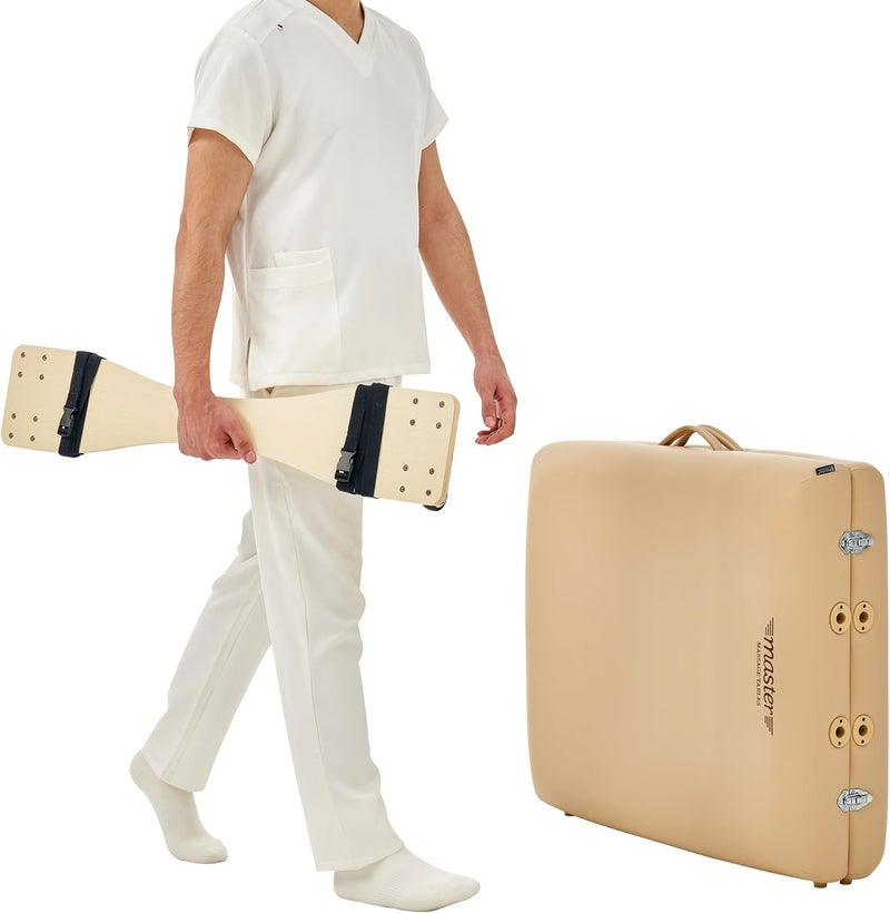 MASTER MASSAGE EQUIPMENT Master Massage Easygo Universal Table Cart, Beige - Image 5