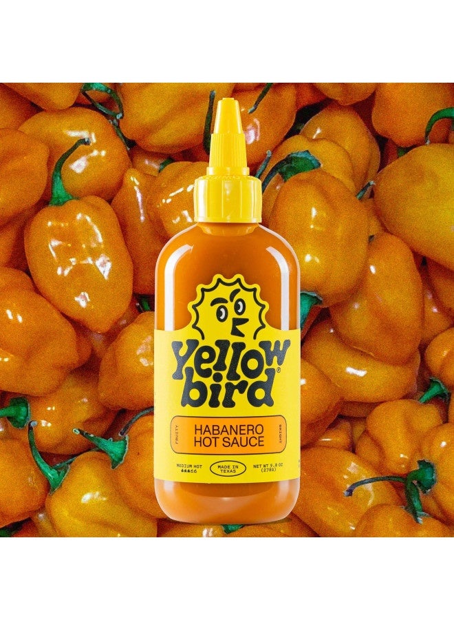 Hot Sauce By Yellowbird - With Habanero Peppers, Garlic, Carrots, And Tangerine - Plant-Based, Gluten Free, Non-Gmo - Homegrown In Austin - 9.8 Oz  - Image 5