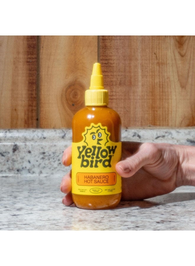 Hot Sauce By Yellowbird - With Habanero Peppers, Garlic, Carrots, And Tangerine - Plant-Based, Gluten Free, Non-Gmo - Homegrown In Austin - 9.8 Oz  - Image 4