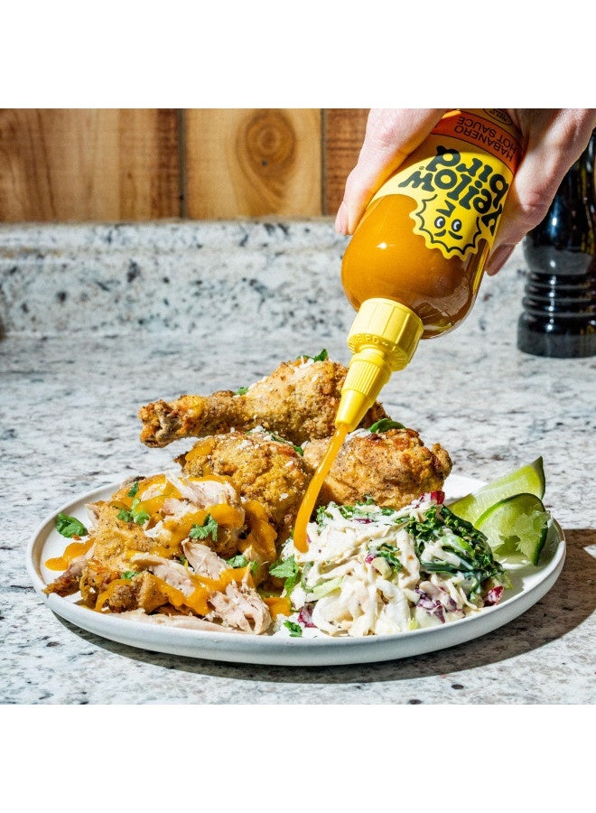 Hot Sauce By Yellowbird - With Habanero Peppers, Garlic, Carrots, And Tangerine - Plant-Based, Gluten Free, Non-Gmo - Homegrown In Austin - 9.8 Oz  - Image 3