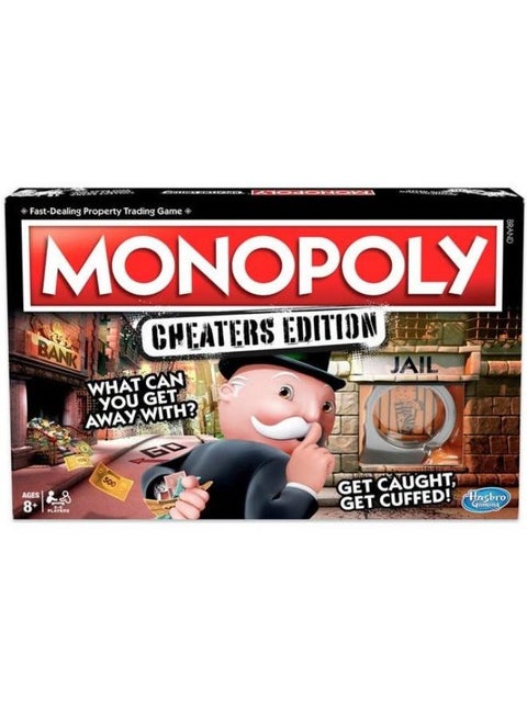 Monopoly Cheaters Edition Board Game 2 - 6 Players
