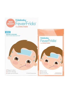 FeverFrida Cool Pads – Instant Cooling Relief for Kids’ Fever – Skin-Safe, No Refrigeration Needed, Stays in Place, Lasts Up to 8 Hours – 5 Cold Compresses - pzsku/Z22CFD3F0A07806C7400EZ/45/_/1740401747/26ceacca-660a-4c1c-a105-dee0933cb2cd