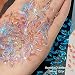 HNUIX 100Pcs Aurora Nail Art Rhinestones Multi Shapes 3D Glass AB Crystal For Nail Art Craft Decoration Mix 10 Style Flat Back Crystals Charm Gem Stone - Image 2