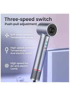 General 5 in 1 Hair Styler with High-Speed Ionic Hairdryer 3 Temperature Adjustment Hair Dryer Brush Set Automatic Curling Iron  - Image 2