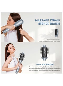 General 5 in 1 Hair Styler with High-Speed Ionic Hairdryer 3 Temperature Adjustment Hair Dryer Brush Set Automatic Curling Iron  - Image 5