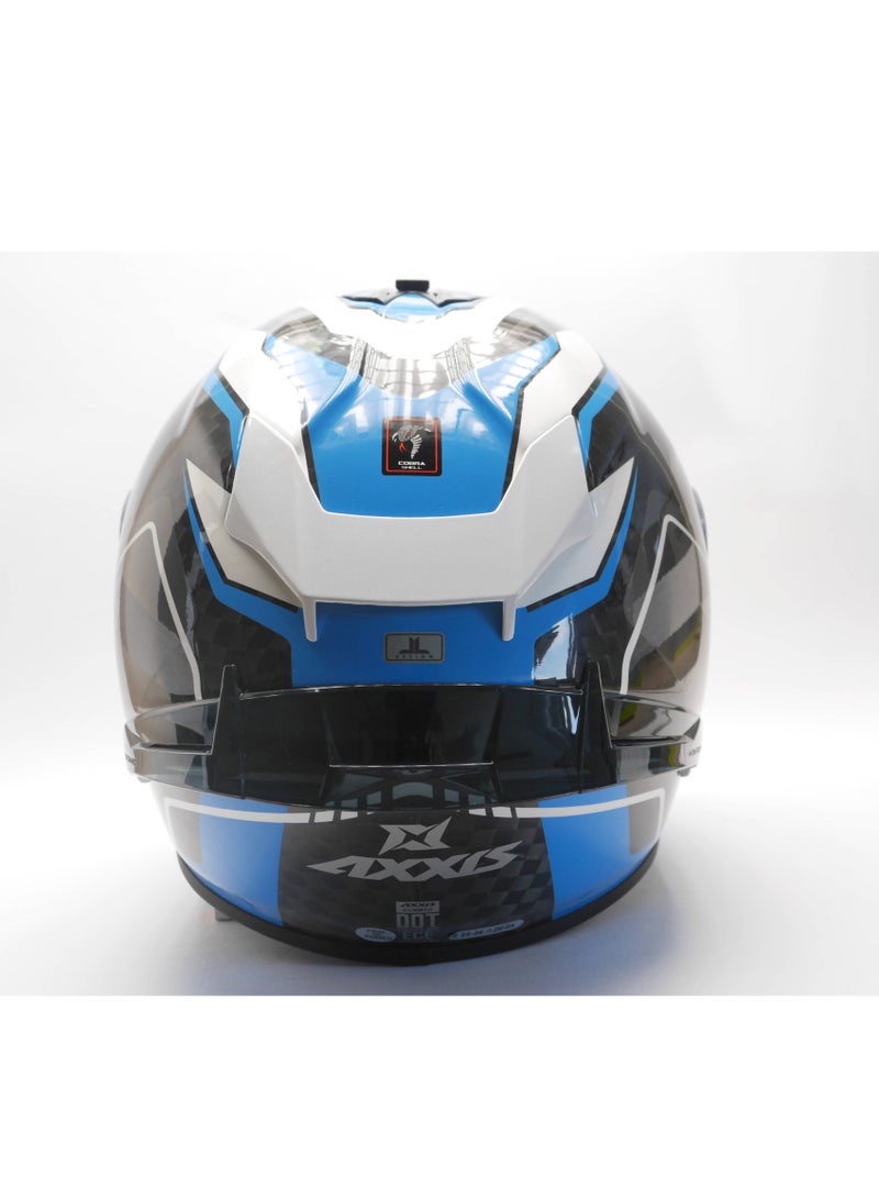 AXXIS FULL FACE helmet AXXIS COBRA rage A0 Multicolour - Image 5