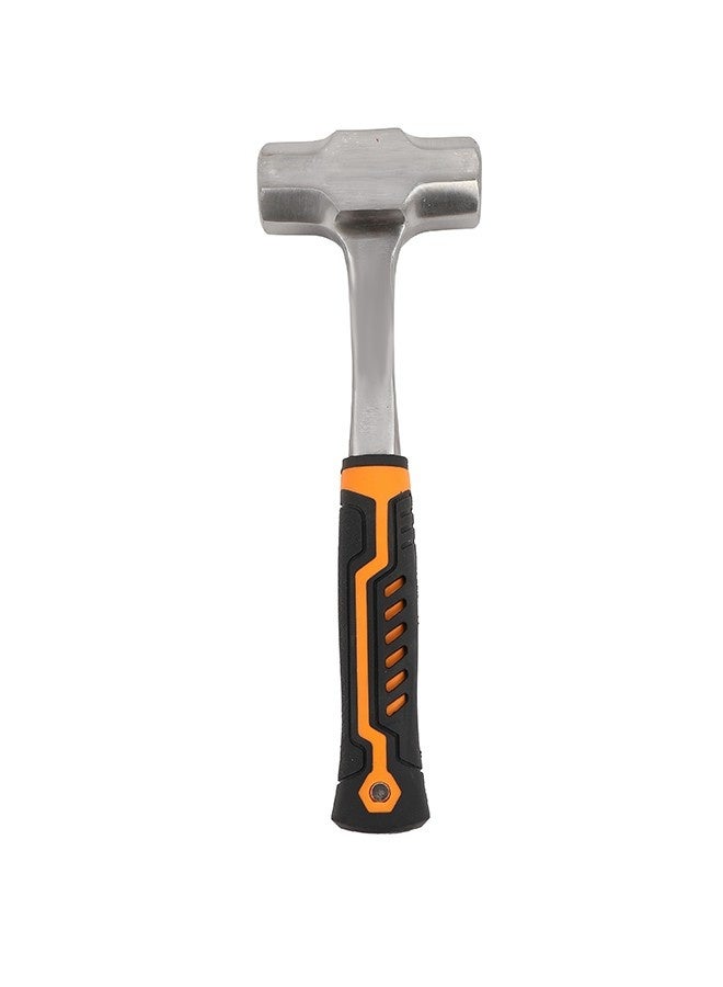 LAWAZIM Hammer - 1.5kg Orange - Heavy-Duty Engineer's Hammer with Ergonomic Anti-Slip Shock-Absorbing Handle and Impact-Resistant Head for Metalworking, Construction, Blacksmithing, and DIY Projects - Image 4