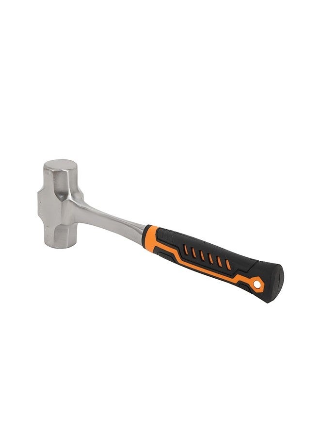 LAWAZIM Hammer - 1.5kg Orange - Heavy-Duty Engineer's Hammer with Ergonomic Anti-Slip Shock-Absorbing Handle and Impact-Resistant Head for Metalworking, Construction, Blacksmithing, and DIY Projects - Image 2