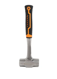 LAWAZIM Hammer - 1.5kg Orange - Heavy-Duty Engineer's Hammer with Ergonomic Anti-Slip Shock-Absorbing Handle and Impact-Resistant Head for Metalworking, Construction, Blacksmithing, and DIY Projects  - Image 4