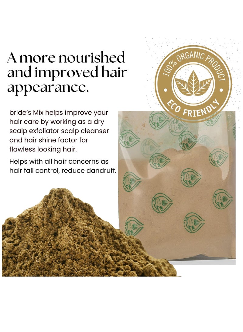 OGAILI Bride's Mix Hair Mask - Elixir of Nourishment - Shine & Strength - Tailored for the Radiant Bride's Perfect Hair Day -  All Hair Type- 100g - Image 3