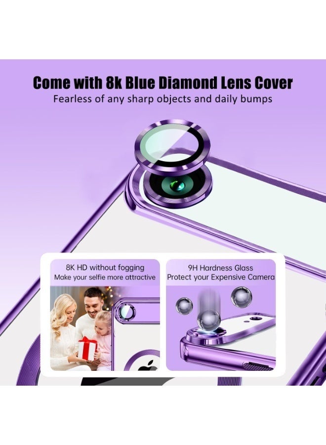 ELTRAZONE iPhone 17 Air Clear Case Compatible With MagSafe + Tempered Glass | Transparent Shockproof Slim Cover | Crystal Clear Anti-Scratch HD Protection For iPhone 17 Air 6.5-inch - Image 5