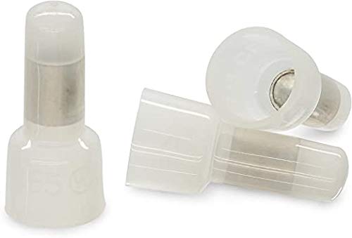 Rpi shop Rpi shop Transparent CE2 Protective Closed End Wire Crimp Cable Connector Cap Pack of 200 Pcs  - Image 1