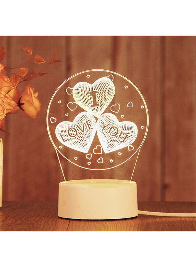 Bluejw 3D Nightlight Gift Creative Atmosphere Table Lamp Bedside Birthday Gift Children's Atmosphere Ornaments - Image 1