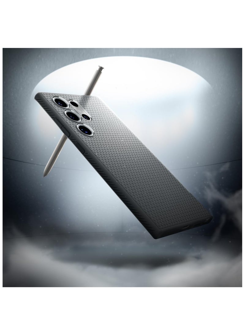 Spigen Liquid Air designed for Samsung Galaxy S24 ULTRA case cover (2024) - Marble Grey