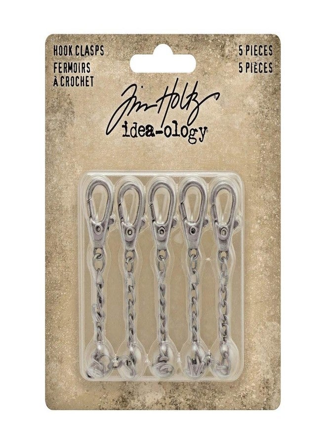 Tim Holtz Hook Clasps Craft and Hobby, 0 5 Pack