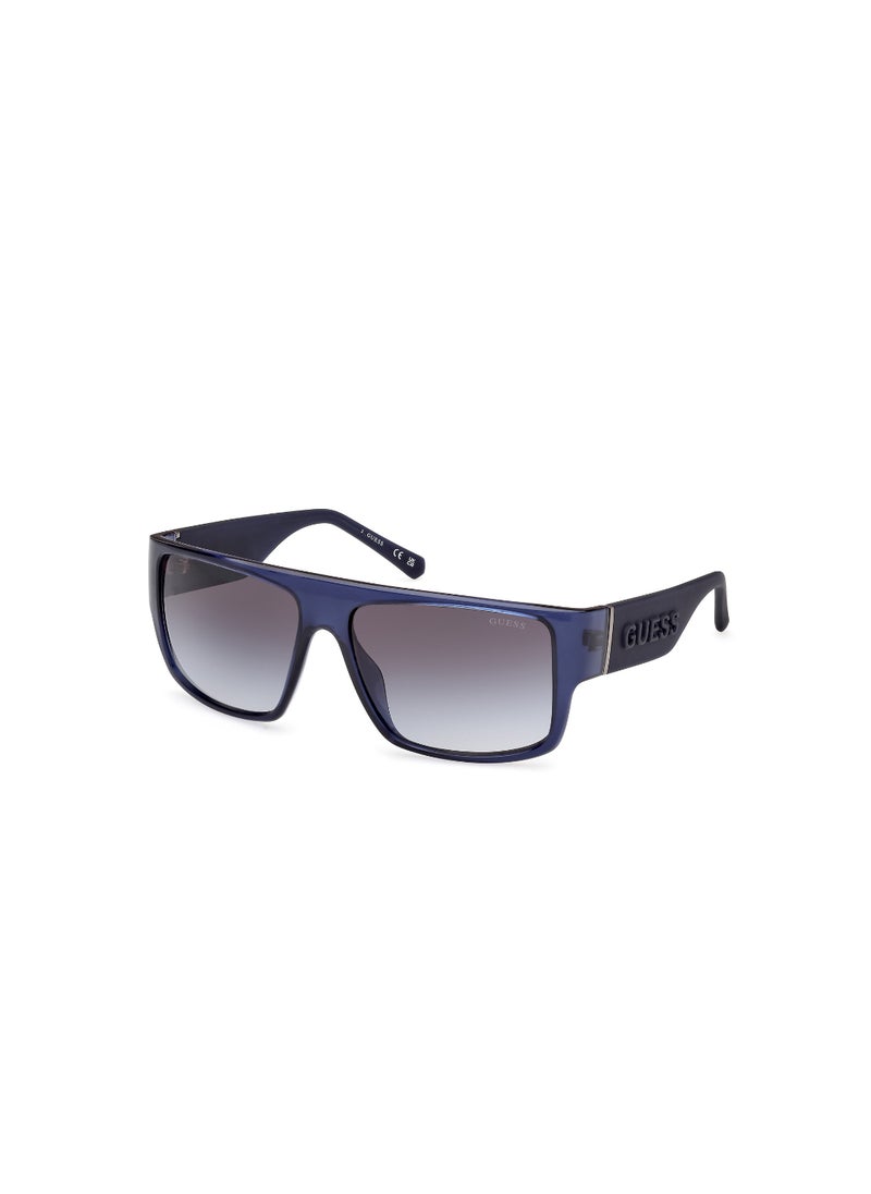 GUESS GUESS Plastic Rectangular Full Rim Men UV Protection Sunglass  - Image 1