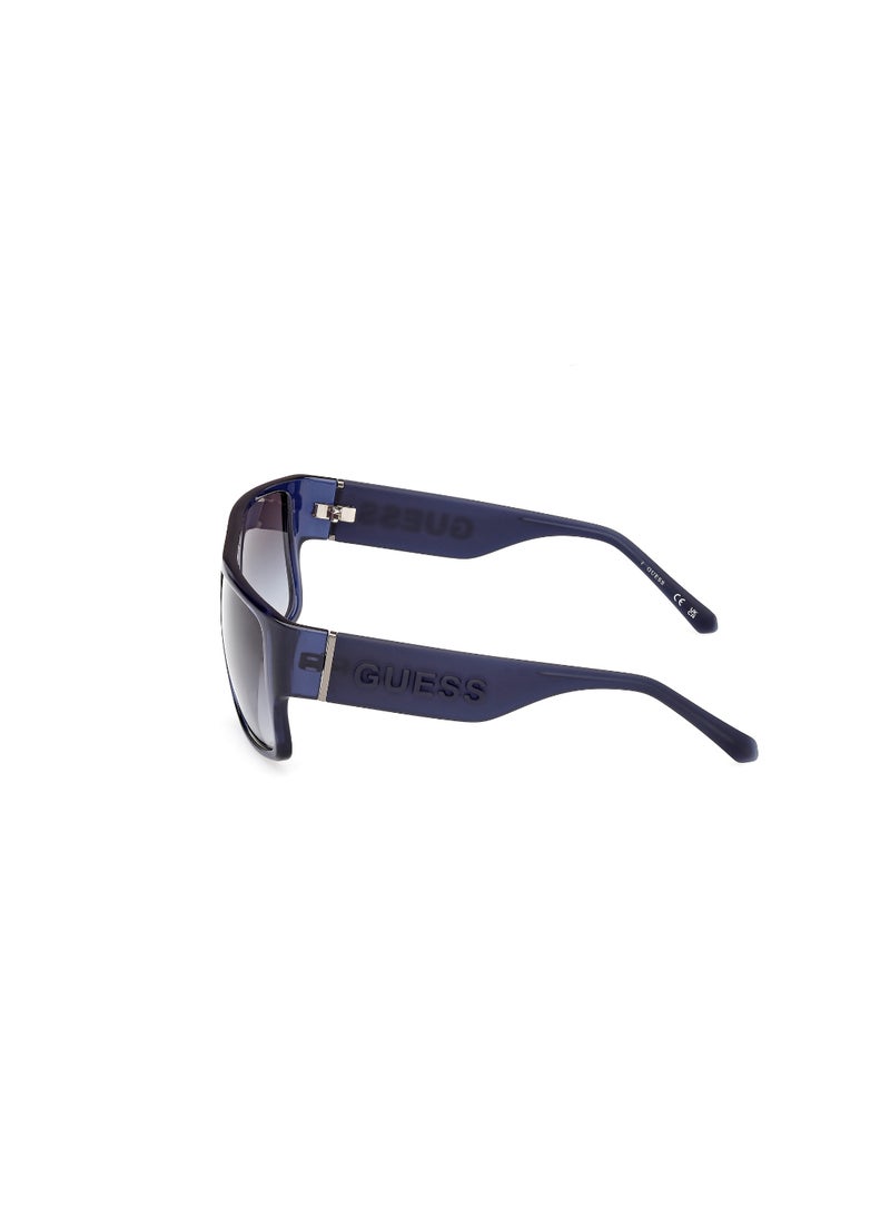 GUESS GUESS Plastic Rectangular Full Rim Men UV Protection Sunglass  - Image 4