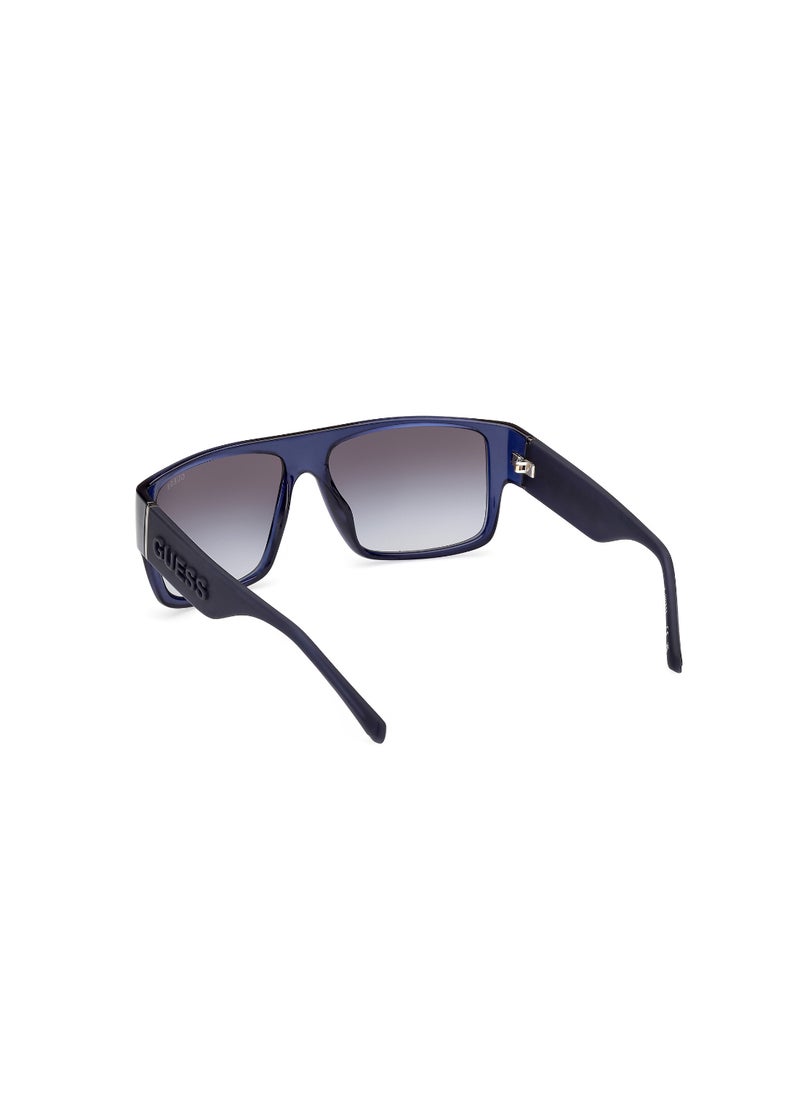 GUESS GUESS Plastic Rectangular Full Rim Men UV Protection Sunglass  - Image 5