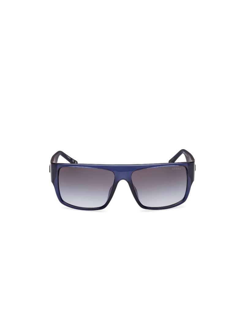 GUESS GUESS Plastic Rectangular Full Rim Men UV Protection Sunglass  - Image 2