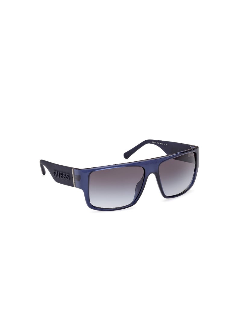 GUESS GUESS Plastic Rectangular Full Rim Men UV Protection Sunglass  - Image 3