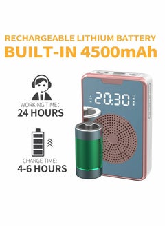Excefore Portable Voice Amplifier with Microphone Headset, Ultralight Portable Mini Rechargeable Personal Speaker  - Image 3