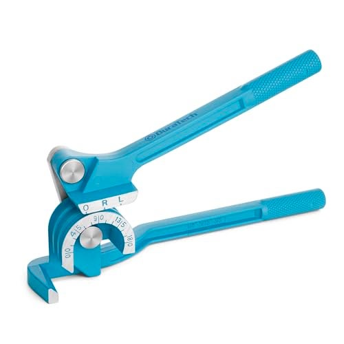 DURATECH 180 Degree Tubing Bender Pipe Bender 3IN1 Tube Bender 14 516 38 for Copper Brass Aluminum and Thin Steel Pipes - Image 1