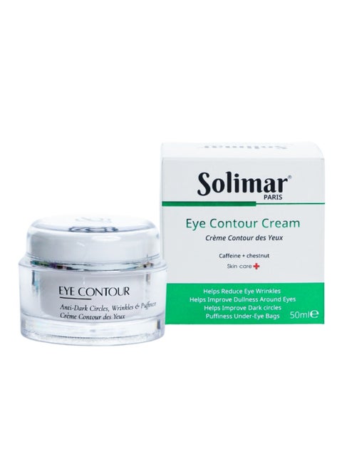 Solimar Paris - Eye Contour Cream 50ml - For Dark Circles and Puffiness