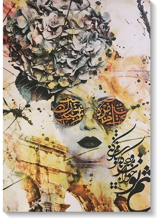 RYN Woman Wall Art multicolour 40x60cm - Image 1