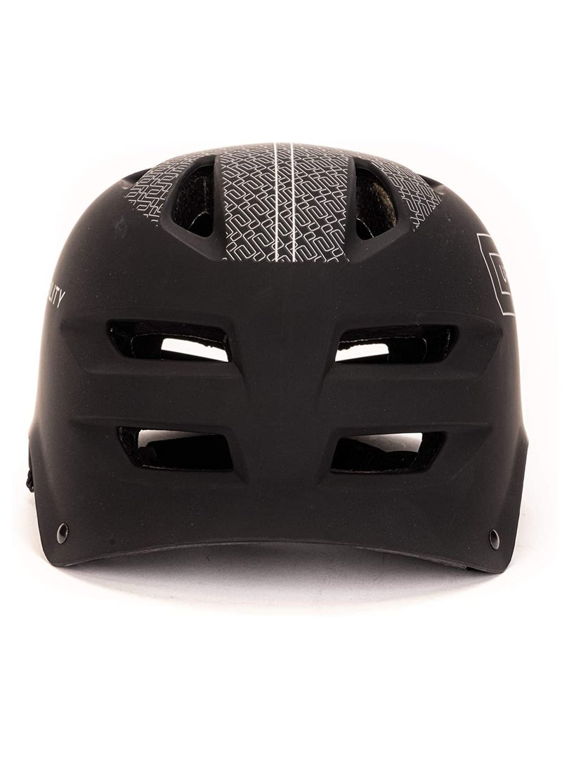 URBAN PRIME Prime Urban Helmet, Unisex Adult Helmet, Black, Size L  - Image 3