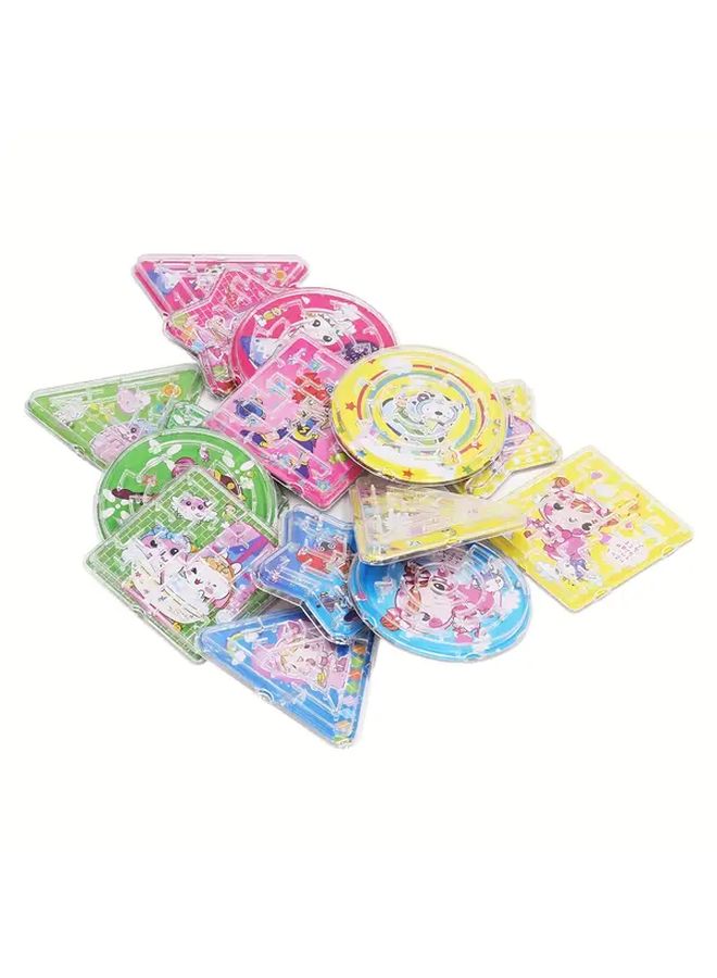 16 قطعة من ألعاب متاهة الخرز التعليمية مجموعة تدريب التفكير هدايا عيد ميلاد للأطفال - Image 5